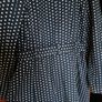 Swing style coat, NAVY Polka dot by NEXT age 11/12 Image 7