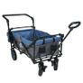 Foldable handcart for pulling and pushing roof brakes cooler bag max 80kg Image 2