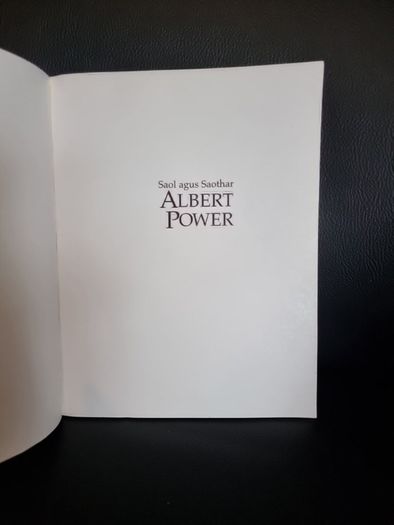 Saol agus saothar Albert Power .Dara O Conaola