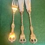 Antique 1902 Edward VII Coronation Cutlery Image 3