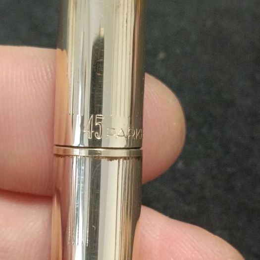 1968 Parker pen with a rolled-gold finish