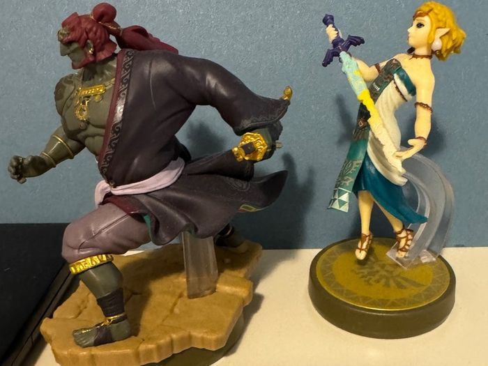 Zelda Amiibo Figures Ganondorf & Zelda
