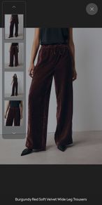 Wide leg trousers from Next