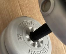 york fitness dumbell 10kg