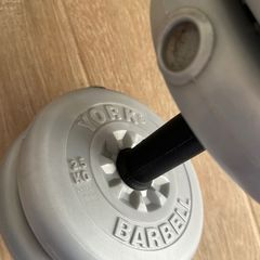 york fitness dumbell 10kg