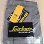 Snickers 6900 Service Hi Vis Trousers Cl1 Grey Yellow Size W 33 L 30 Brand New Image 2
