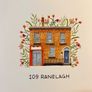 Custom Home Watercolour Painting Image 8