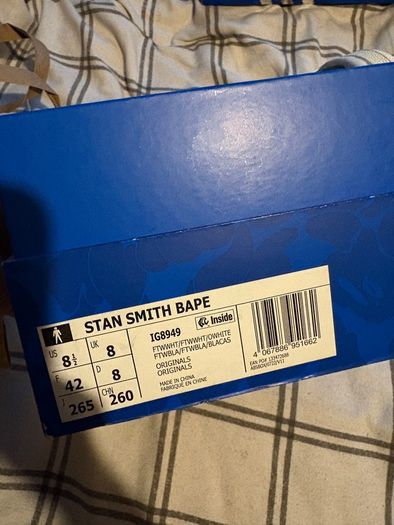 Adidas X Bape Stan Smiths