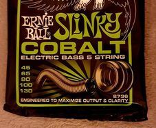 Ernie Ball Slinky Cobalt 45-130 bass strings
