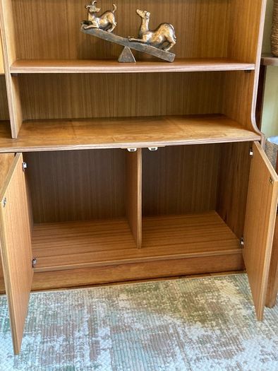 Mid century modern wall unit / storage display unit