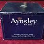 New In Box Aynsley Orchard Gold Bone China Windsor Rose Bowl Made in England Image 8