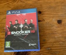 PlayStation 4 game Snooker 19, rare.