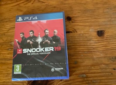 PlayStation 4 game Snooker 19, rare.