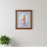 Woven Silk - Pastel Painting Image 2