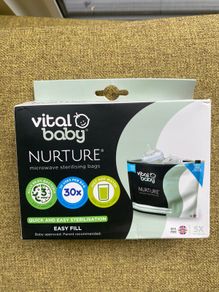 Vital Baby Microwave Sterilising Bags RRP 8EURO