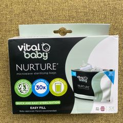 Vital Baby Microwave Sterilising Bags RRP 8EURO