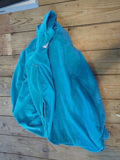 blue beanbag cover