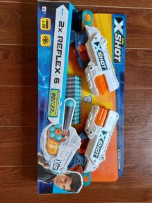 2 XShot blaster guns