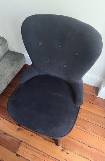 Dark navy chair