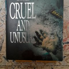 Cruel and Unusual Patricia Cornwell 1st Edition Signed Hardback with Dust Cover