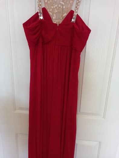 Red debs evening dress 12
