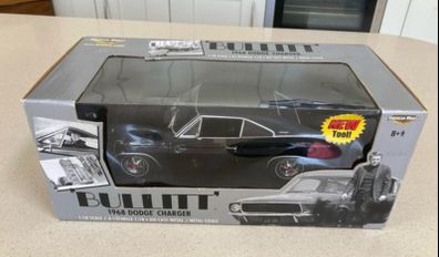 Dodge Charger Bullitt Steve McQueen 1/18 Ertl Rare