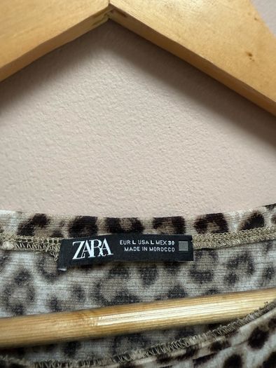 Zara leopard maxi dress