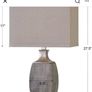 Stunning designer table lamp by designer Uttermost . Quick sale needed Image 9