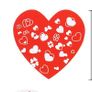 Love Heart  Stickers Image 2