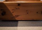 Solid wood under bed drawers