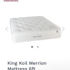 King Coil Merrion Mattress Firm Brand New