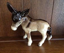 Vintage China Donkey Ornament