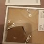2 x white photo frames Image 3