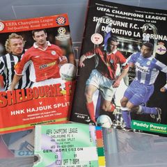 Shels Champions League Programmes