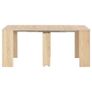 Extendable Dining Table Sonoma Oak 175x90x75 cm Image 3