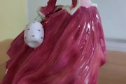 Vintage 1939 Royal Doulton Figurine - Autumn Breezes - Lady Figurine