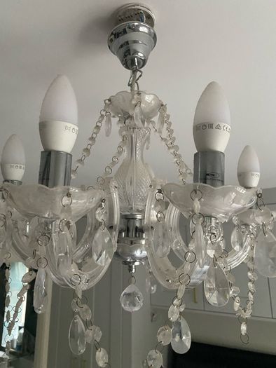 acrylic ceiling chandelier