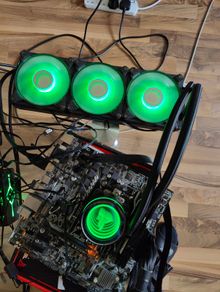Tempest 360mm ARGB Liquid CPU Cooler Black