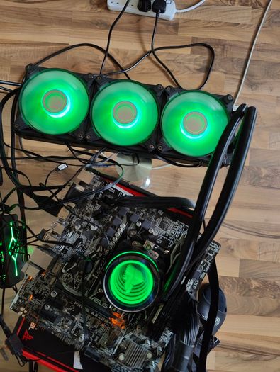 Tempest 360mm ARGB Liquid CPU Cooler Black
