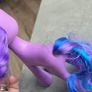 Large Izzy Moonbow Brushable 6 inch MLP G5 My Little Pony Hasbro 2021 Image 6