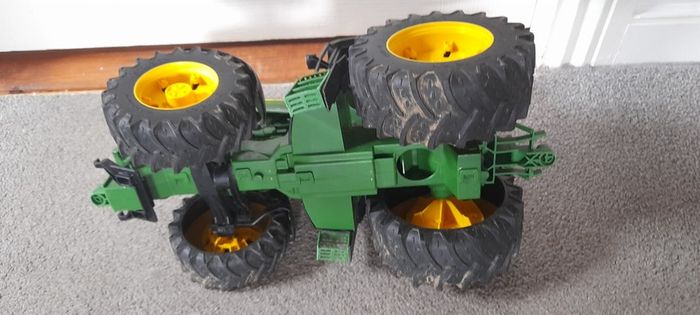 John Deere toy tractor