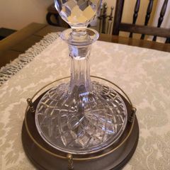 Ships Decanter & Stand