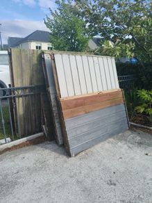 wooden fence