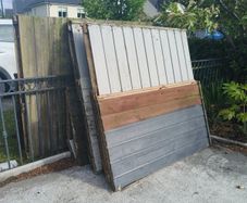 wooden fence