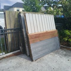 wooden fence