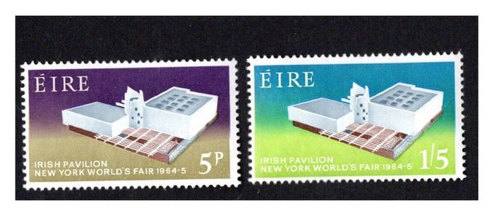 1964 Ireland New York World Fair Commemorative Stamps Mint Never Hinged (MNH)