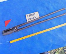 Blacksmiths 20" Flat tongs