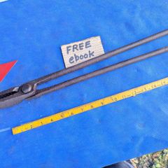 Blacksmiths 20" Flat tongs