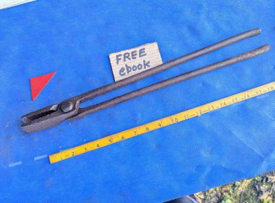 Blacksmiths 20" Flat tongs