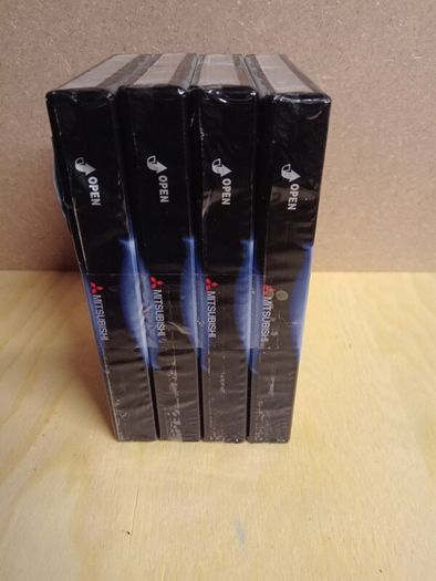 4 Mitsubishi - Cassette Tapes  ( 90 Min ) Sealed